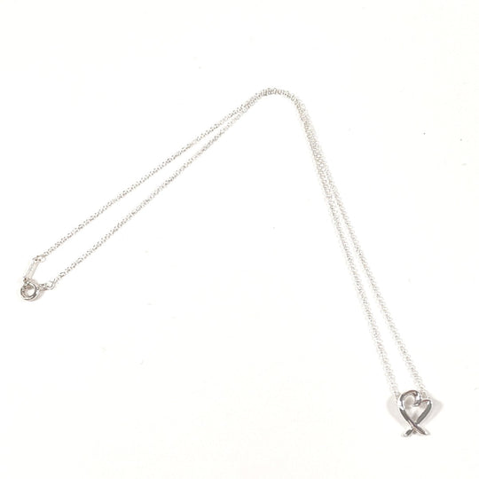 TIFFANY&Co. Necklace Silver925 Silver Paloma Picasso Loving heart