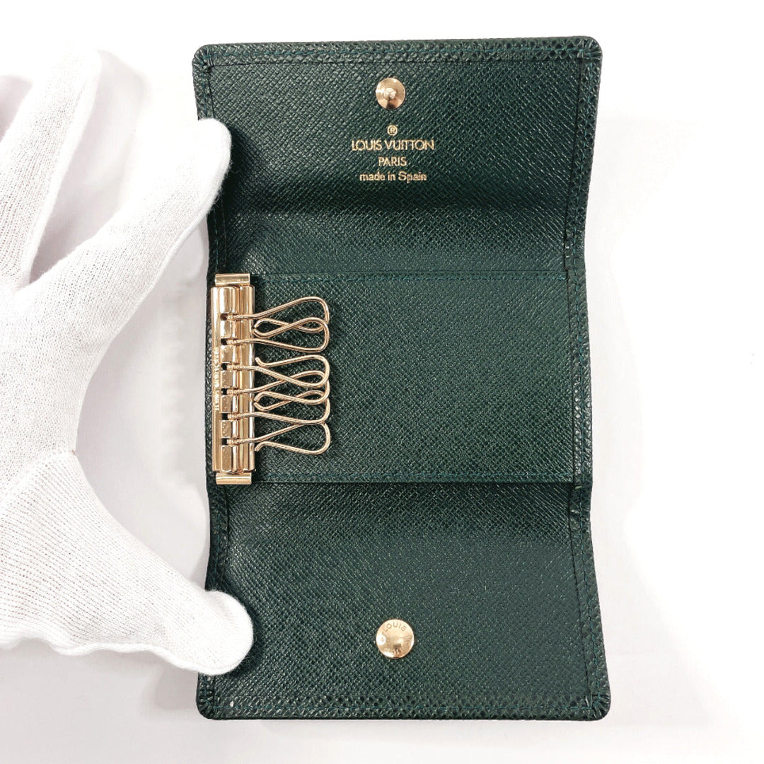 LOUIS VUITTON Key case Key holder  M30534 Taiga green Multicles6