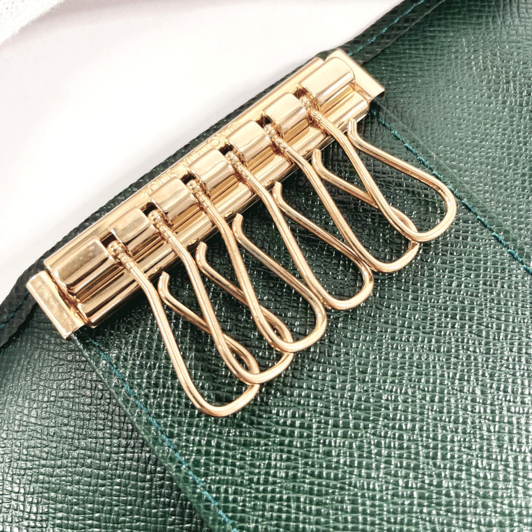 LOUIS VUITTON Key case Key holder  M30534 Taiga green Multicles6