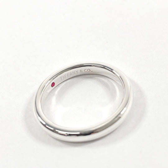TIFFANY&Co. Ring Silver925, Ruby Silver El Saperetti Stacking band