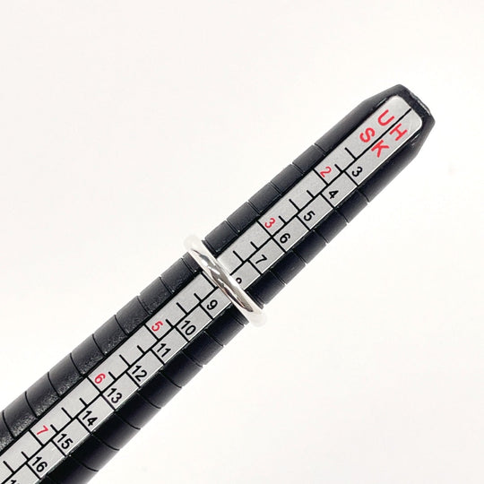 TIFFANY&Co. Ring Silver925, Ruby Silver El Saperetti Stacking band