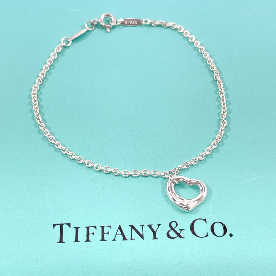TIFFANY&Co. bracelet Silver925 Silver El Saperetti Open heart