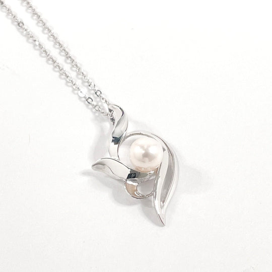 MIKIMOTO Necklace Silver925, Akoya Pearl Silver