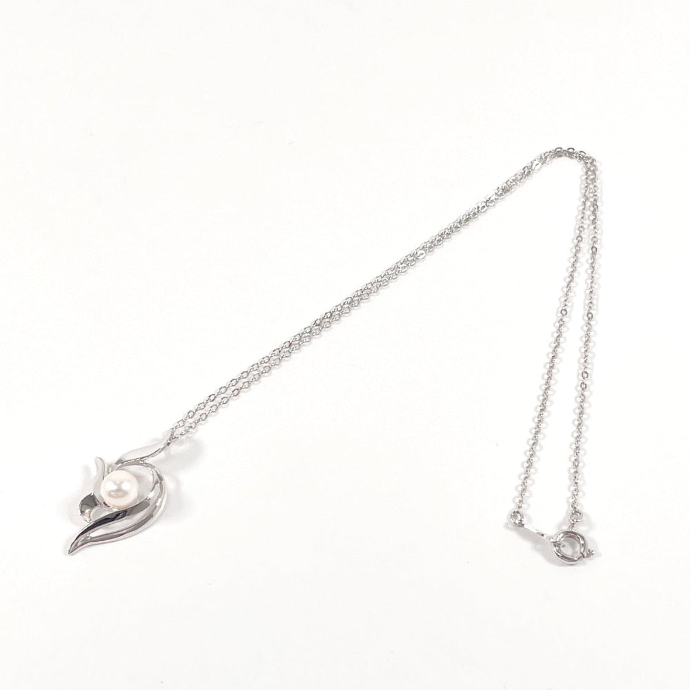 MIKIMOTO Necklace Silver925, Akoya Pearl Silver