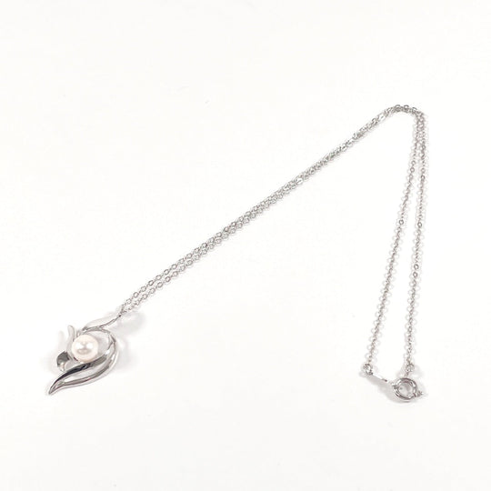 MIKIMOTO Necklace Silver925, Akoya Pearl Silver