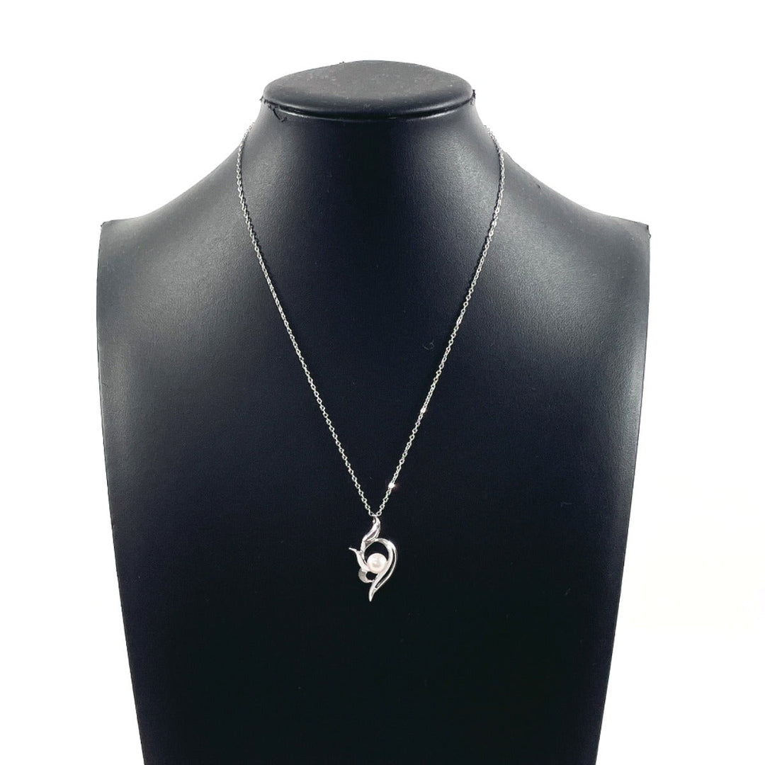 MIKIMOTO Necklace Silver925, Akoya Pearl Silver