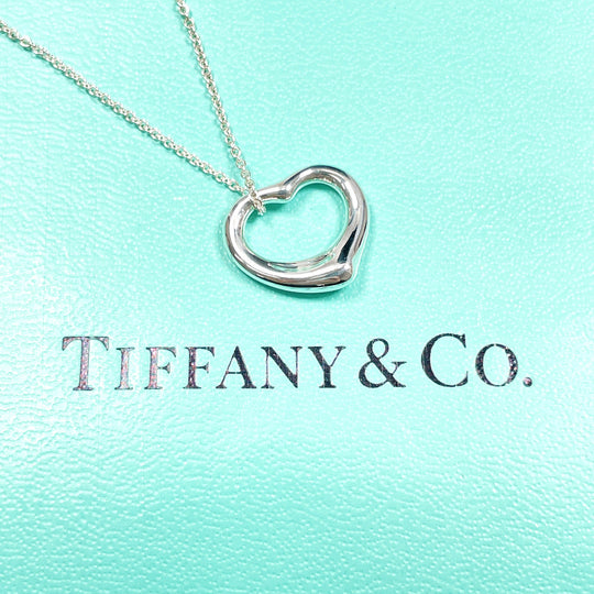 TIFFANY&Co. Necklace Silver925 Silver El Saperetti Open heart