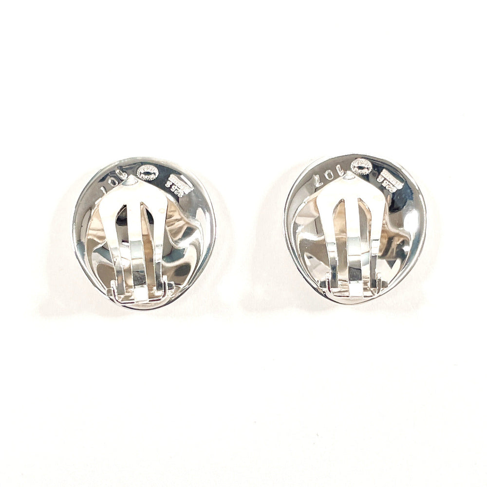 Georg Jensen Earring Silver925 Silver Shell motif Women Used Authentic