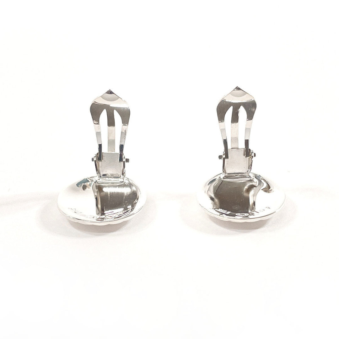 Georg Jensen Earring Silver925 Silver Shell motif Women Used Authentic