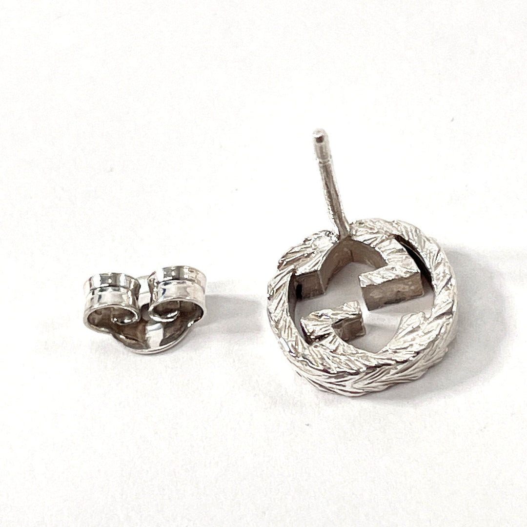 GUCCI Pierce Silver925 Silver Interlocking G