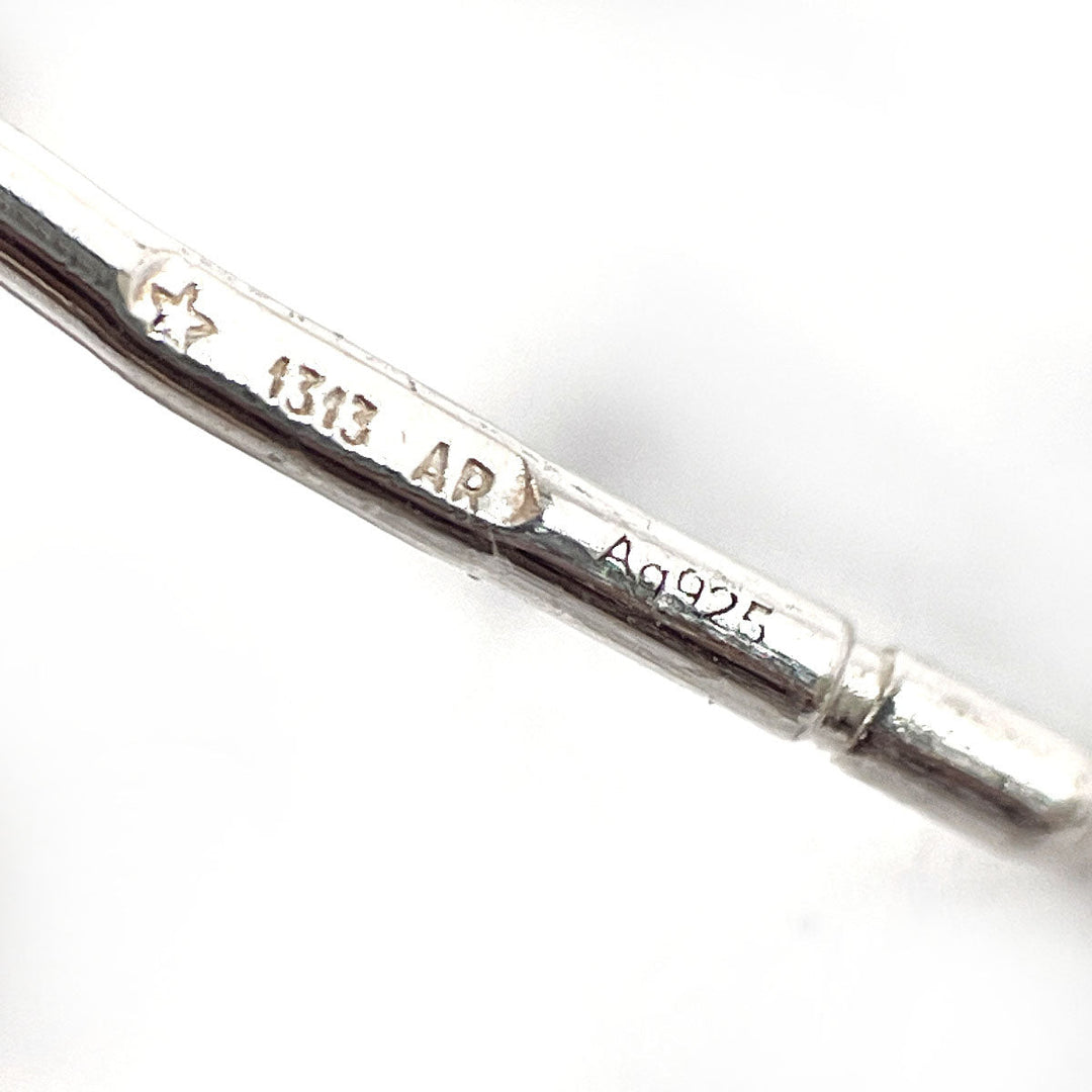 GUCCI Pierce Silver925 Silver Interlocking G