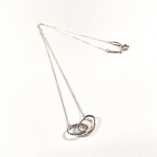 TIFFANY&Co. Necklace Silver925 Silver El Saperetti Double loop