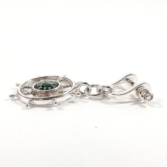 TIFFANY&Co. key ring Silver925 Silver compass