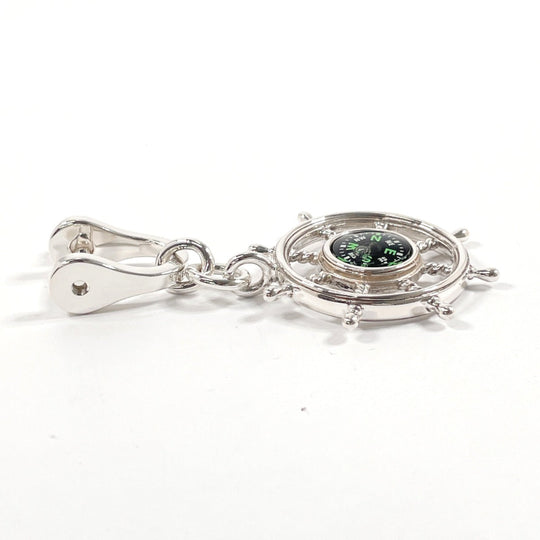 TIFFANY&Co. key ring Silver925 Silver compass