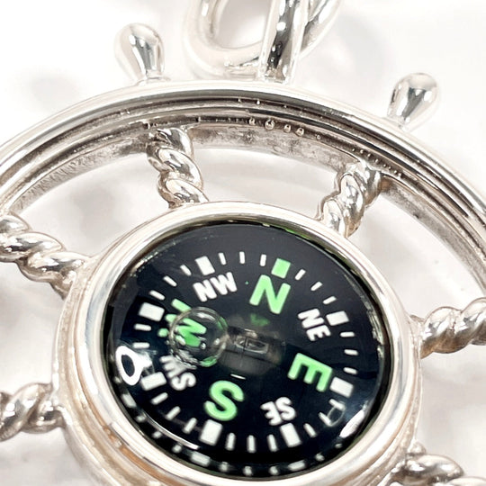 TIFFANY&Co. key ring Silver925 Silver compass