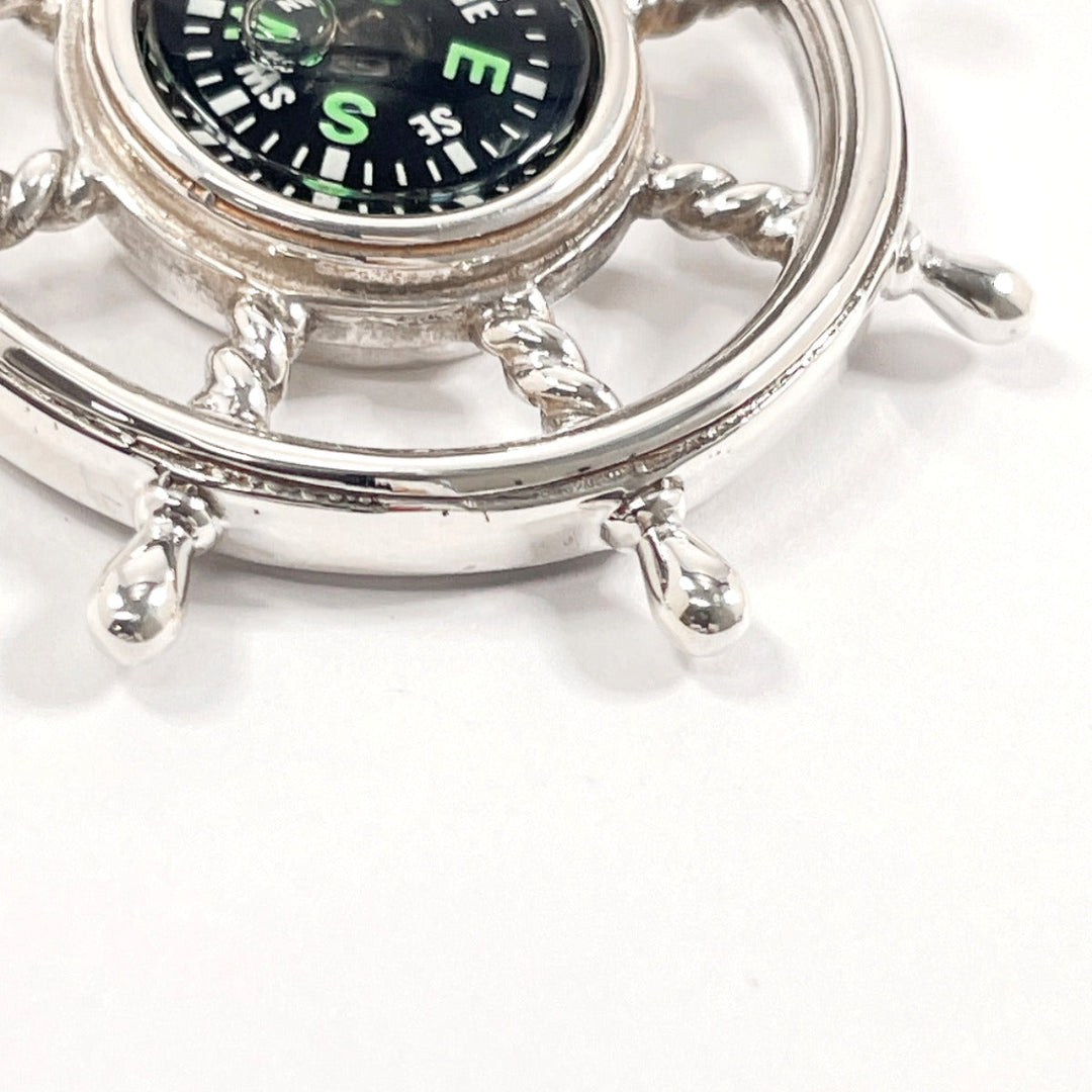 TIFFANY&Co. key ring Silver925 Silver compass