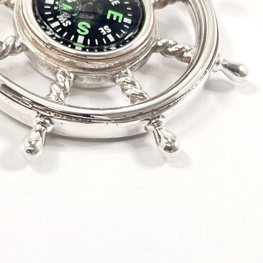 TIFFANY&Co. key ring Silver925 Silver compass