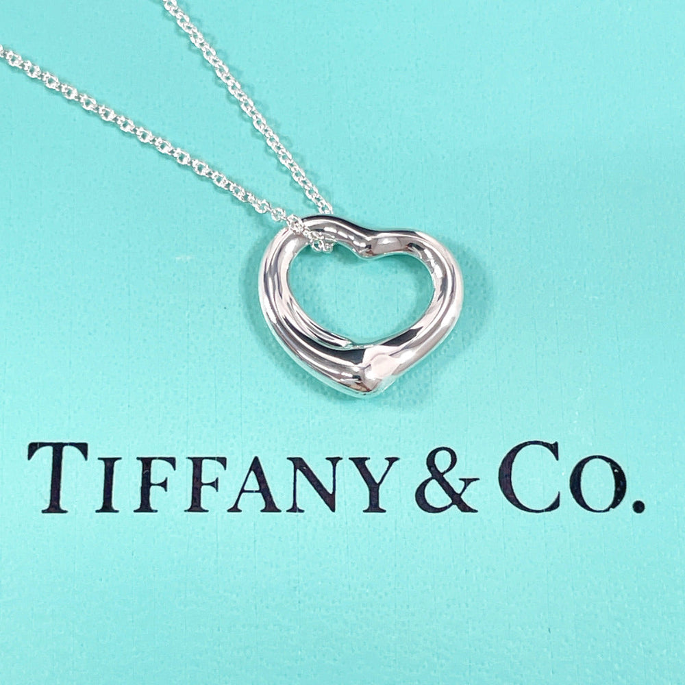 TIFFANY&Co. Necklace Silver925 Silver El Saperetti Open heart