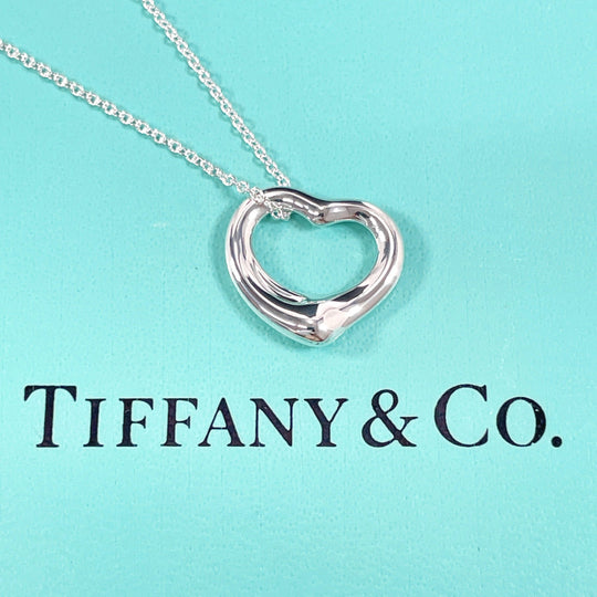 TIFFANY&Co. Necklace Silver925 Silver El Saperetti Open heart
