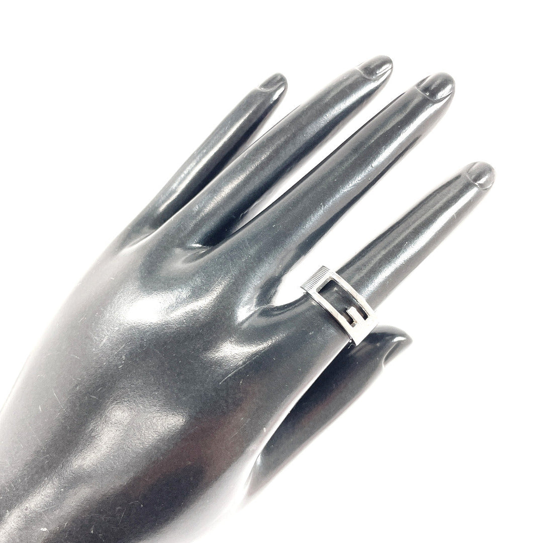 GUCCI Ring Silver925 Silver Branded Cutout G