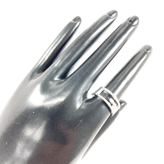 GUCCI Ring Silver925 Silver Branded Cutout G