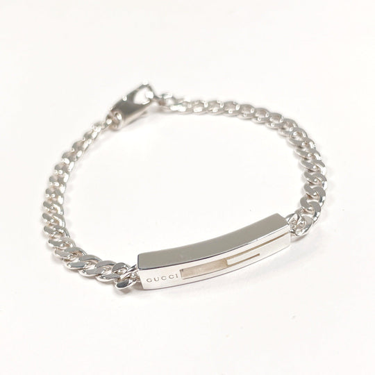 GUCCI bracelet Silver925 Silver Cutout G 16