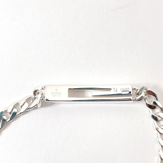 GUCCI bracelet Silver925 Silver Cutout G 16