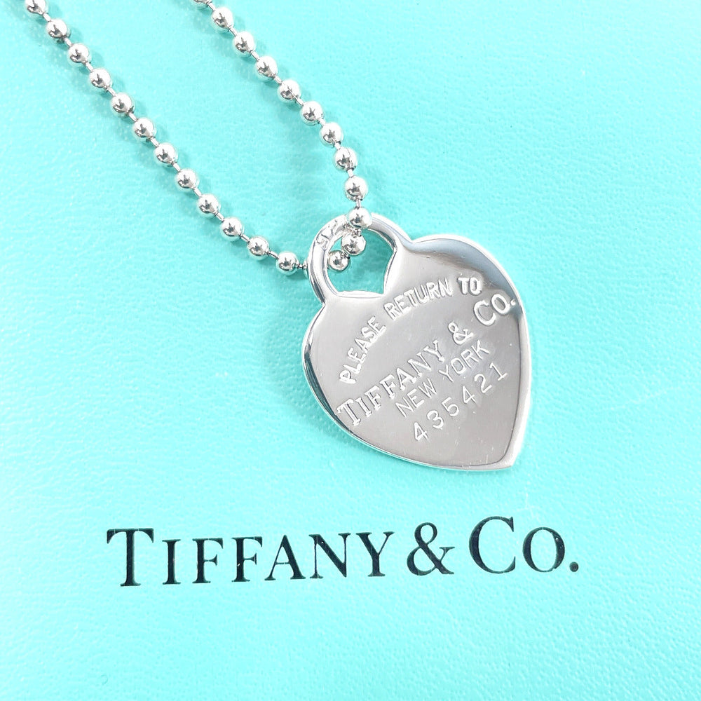 TIFFANY&Co. Necklace Silver925 Silver Return to Heart tag