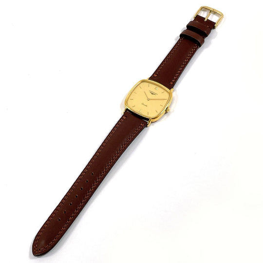 LONGINES Watches Quartz Stainless Steel , Leather gold gold dial