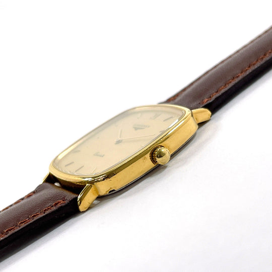 LONGINES Watches Quartz Stainless Steel , Leather gold gold dial