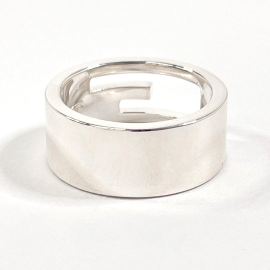 GUCCI Ring Silver925 Silver Branded Cutout G