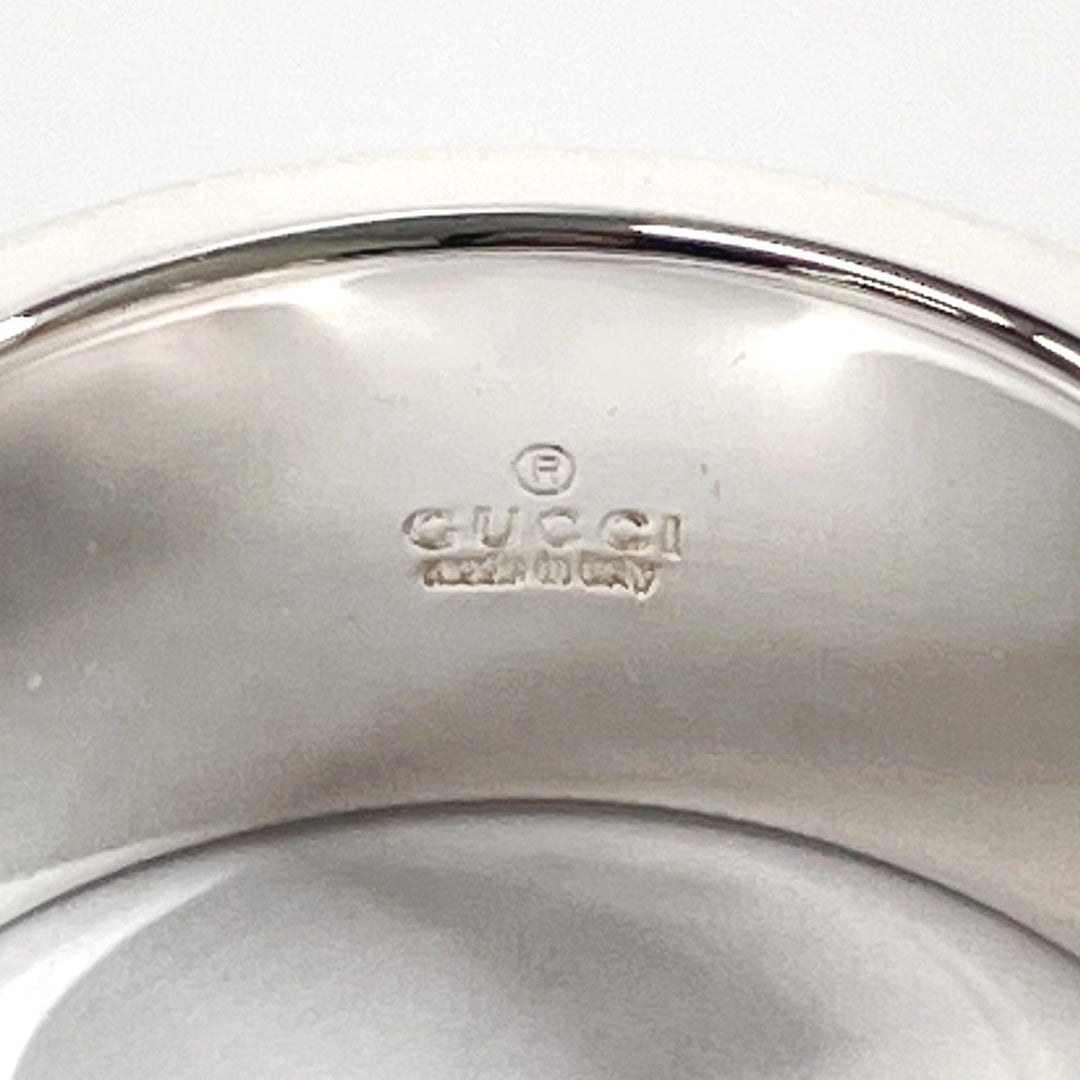 GUCCI Ring Silver925 Silver Branded Cutout G