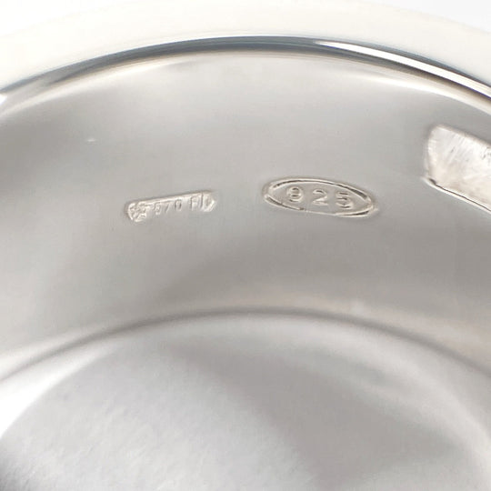 GUCCI Ring Silver925 Silver Branded Cutout G