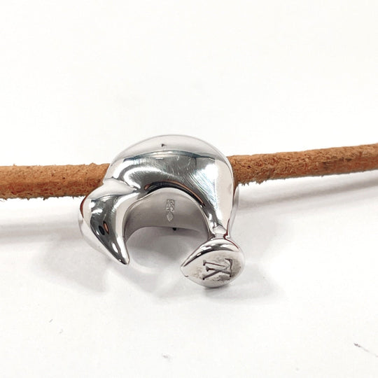 LOUIS VUITTON Necklace Silver925 , Leather Silver Louis Vuitton Cup 2003 Limited Edition Kiwi Women Used Authentic