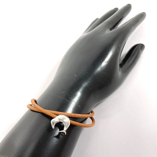 LOUIS VUITTON Necklace Silver925 , Leather Silver Louis Vuitton Cup 2003 Limited Edition Kiwi Women Used Authentic