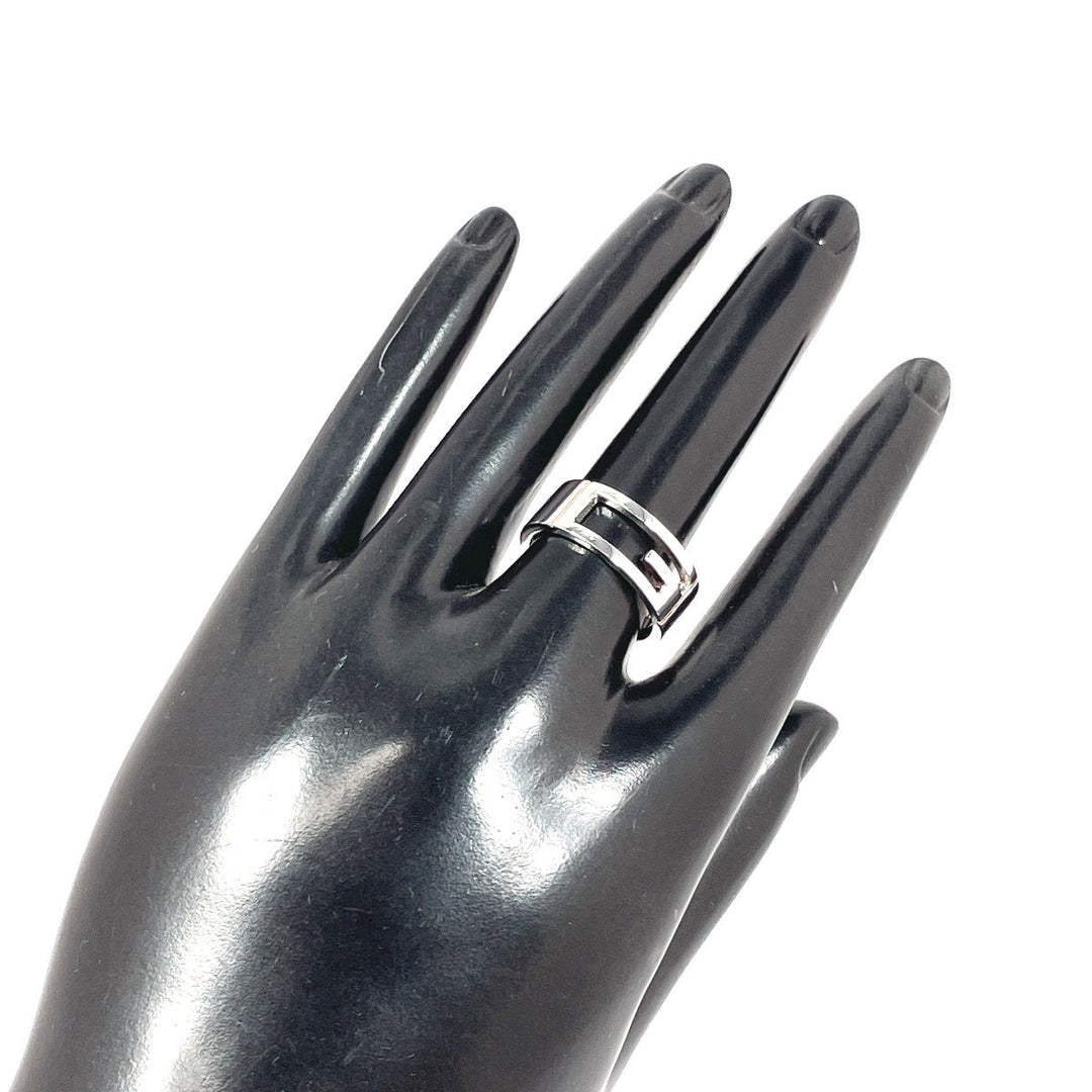 GUCCI Ring Silver925 Silver Branded Cutout G 16