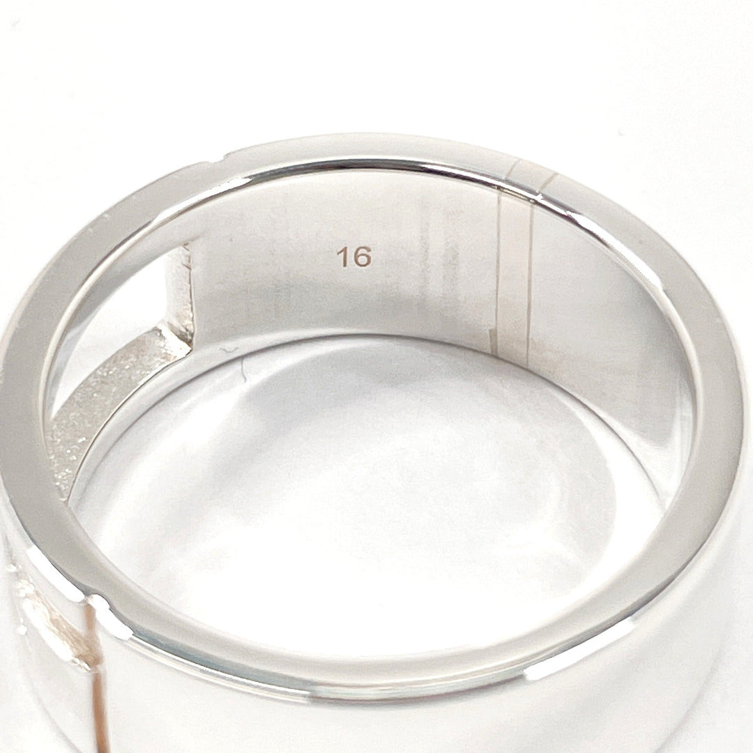 GUCCI Ring Silver925 Silver Branded Cutout G 16