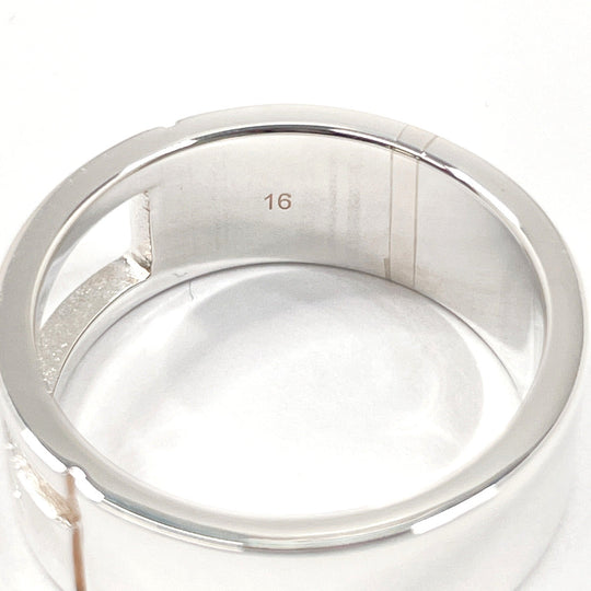 GUCCI Ring Silver925 Silver Branded Cutout G 16