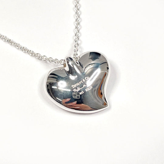 TIFFANY&Co. Necklace Silver925 Silver El Saperetti Curved heart