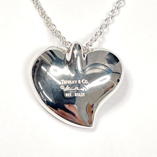 TIFFANY&Co. Necklace Silver925 Silver El Saperetti Curved heart