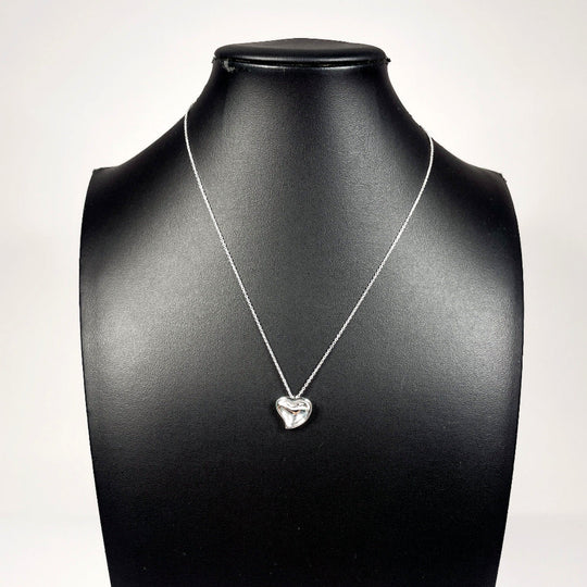 TIFFANY&Co. Necklace Silver925 Silver El Saperetti Curved heart