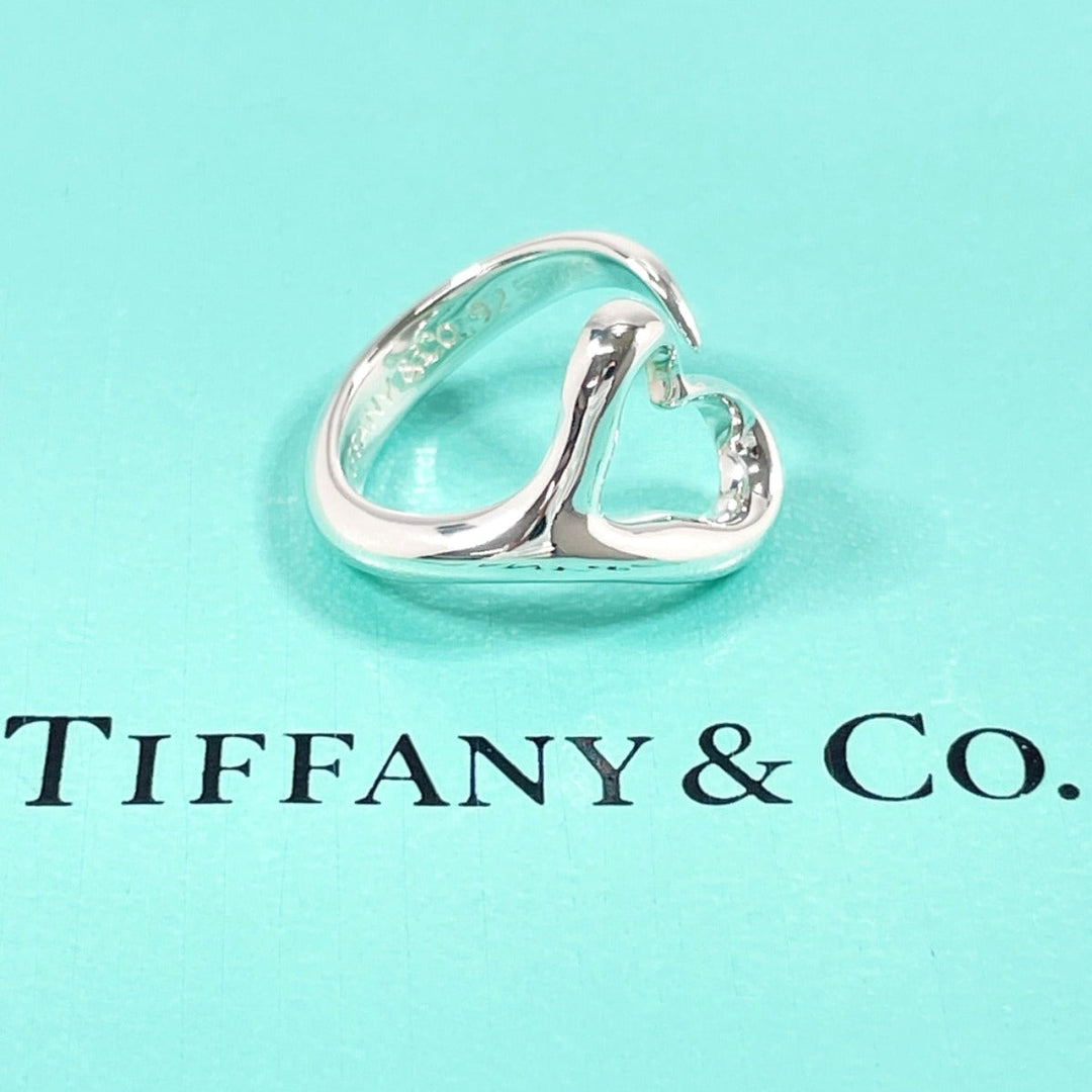 TIFFANY&Co. Ring Silver925 Silver El Saperetti Open heart