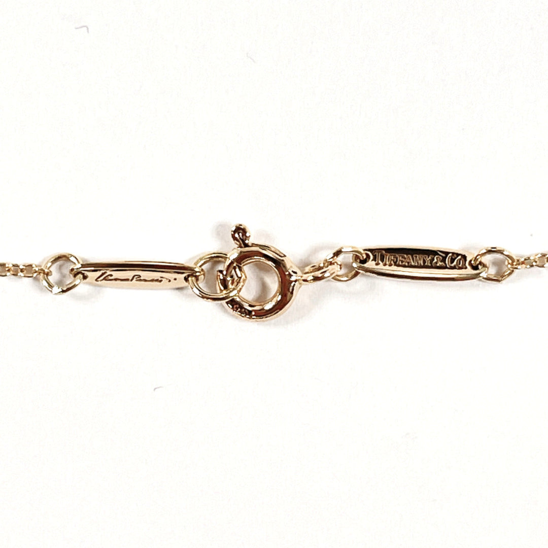 TIFFANY&Co. Necklace K18 yellow gold gold El Saperetti Infinity cross Women Used Authentic