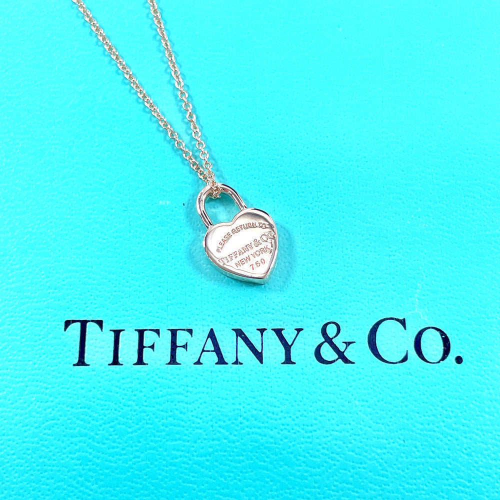 TIFFANY&Co. Necklace K18 Pink Gold Pink gold Return to heart tag