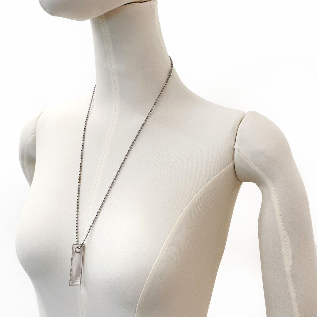 GUCCI Necklace Silver925 Silver Plate Pair Women(Unisex) Used Authentic