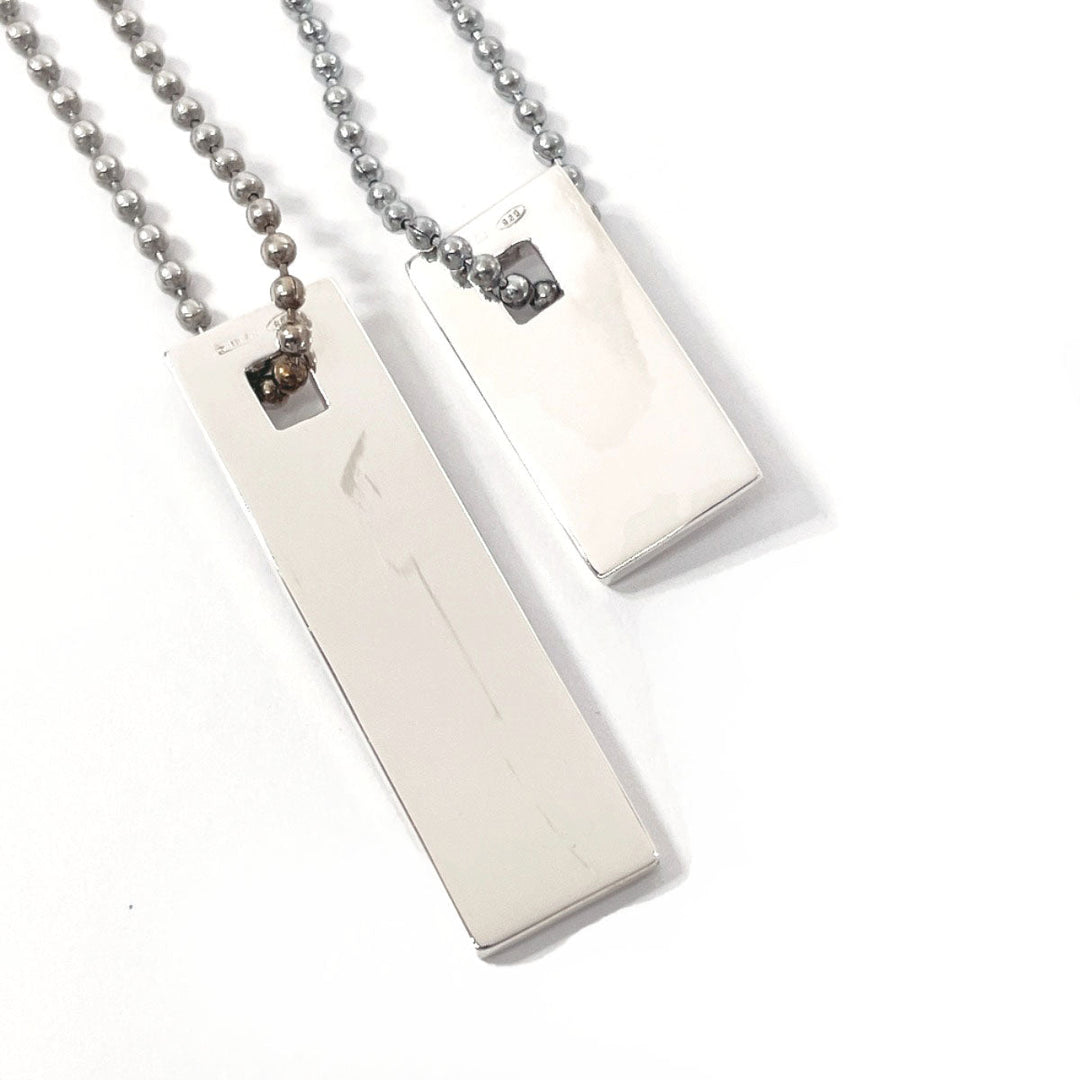 GUCCI Necklace Silver925 Silver Plate Pair Women(Unisex) Used Authentic
