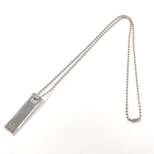 GUCCI Necklace Silver925 Silver Plate Pair Women(Unisex) Used Authentic