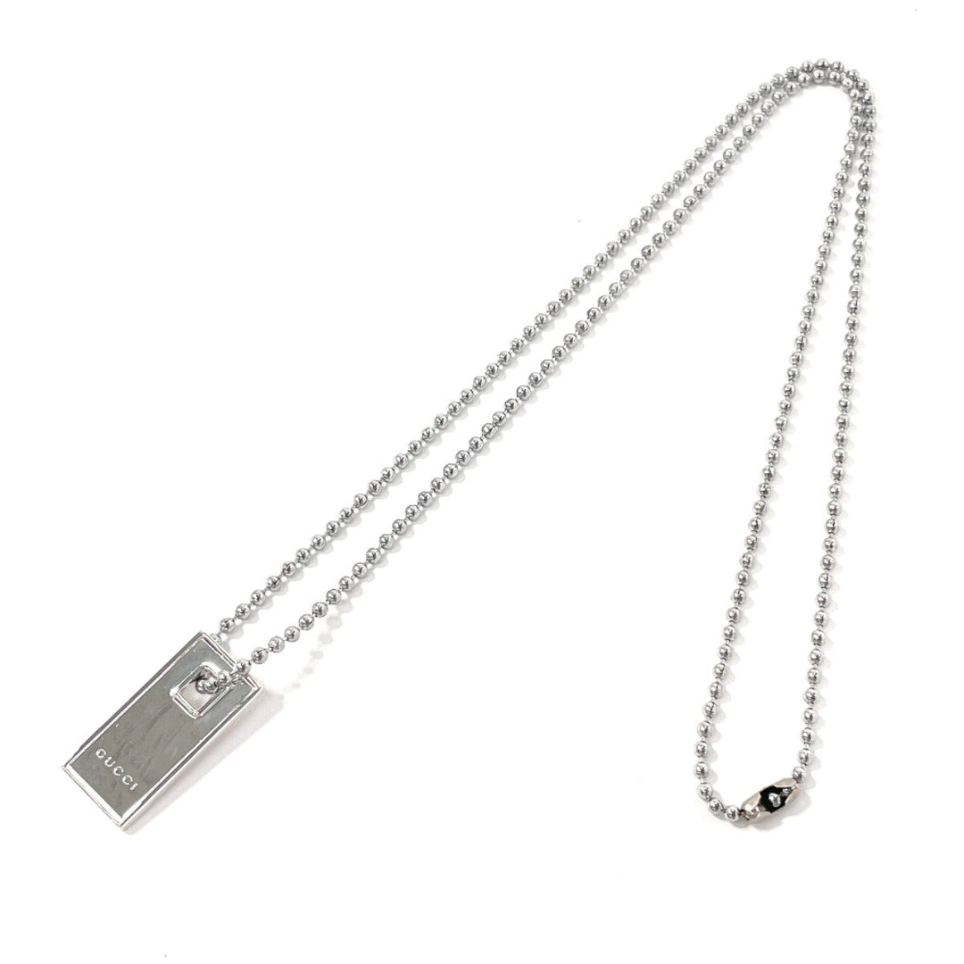 GUCCI Necklace Silver925 Silver Plate Pair Women(Unisex) Used Authentic