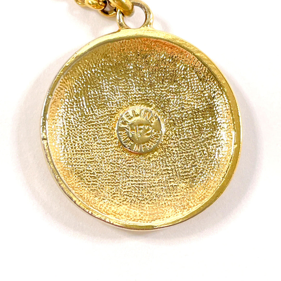 CELINE Necklace metal gold vintage