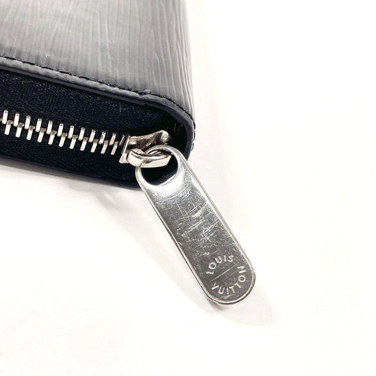 LOUIS VUITTON Long Wallet Purse M61857 Epi Leather black Zippy wallet